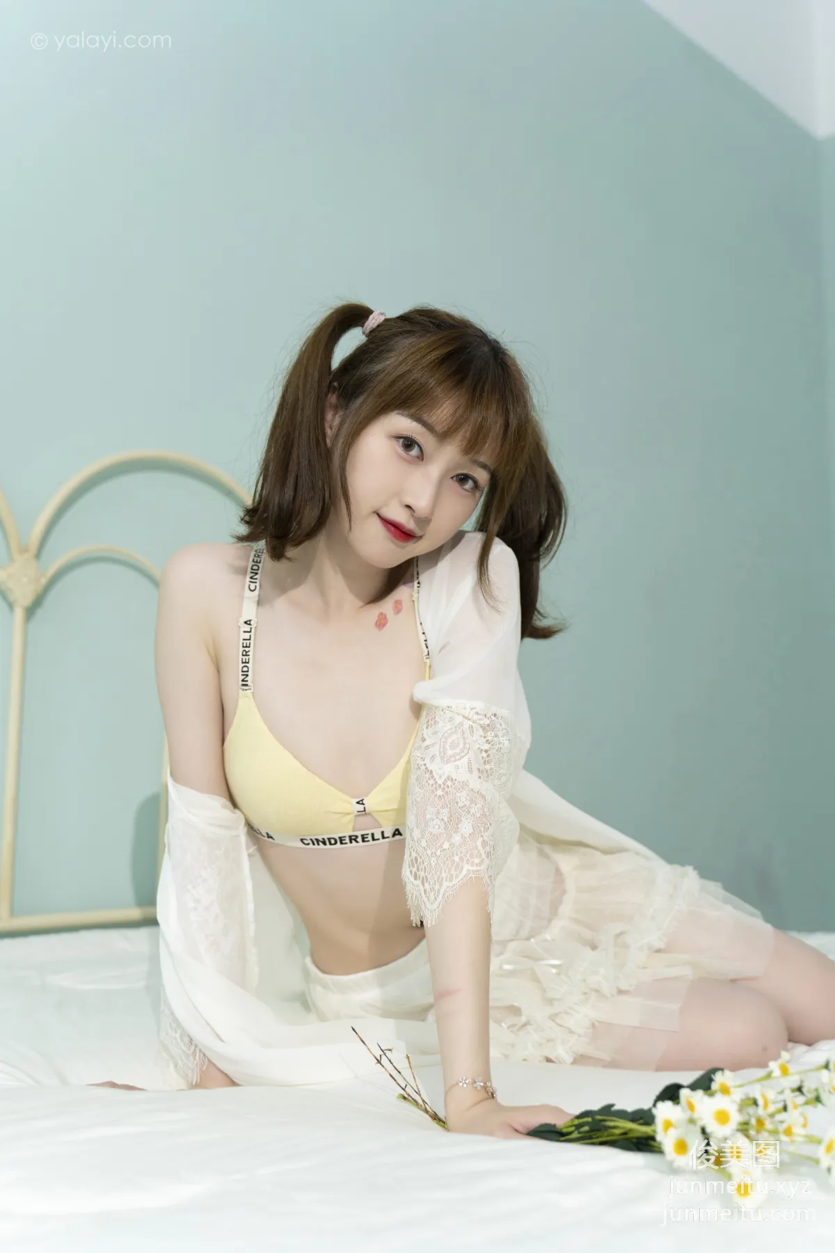 [YALAYI] 2021.09.29 NO.849 Floral Dress Jing Jing photo 30