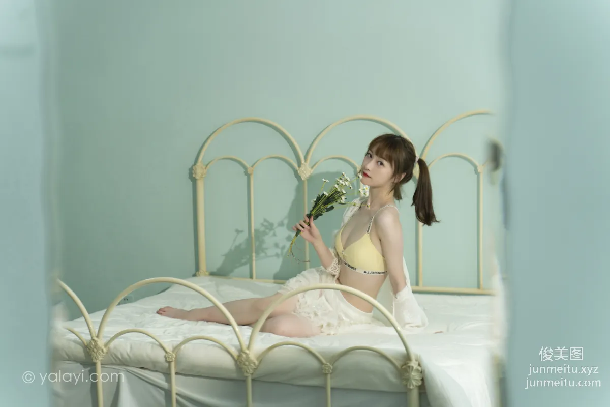 [YALAYI] 2021.09.29 NO.849 Floral Dress Jing Jing photo 32