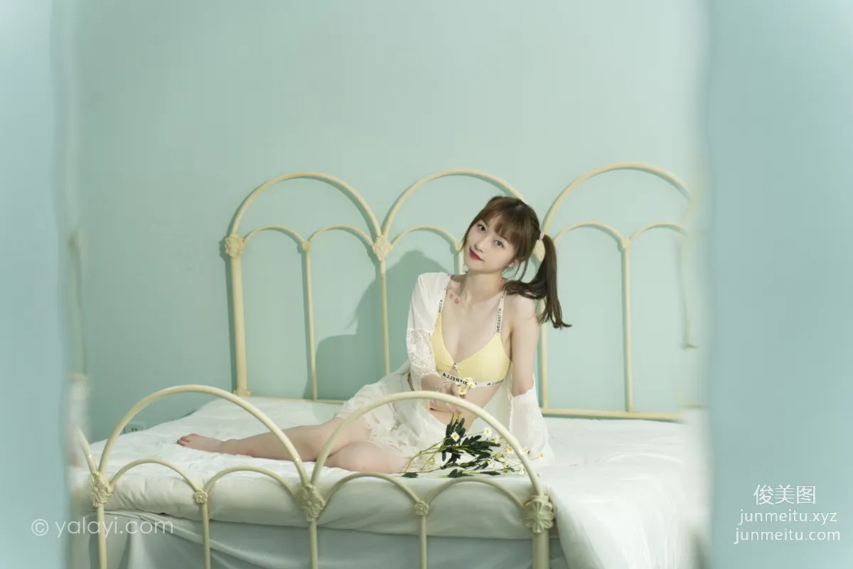 [YALAYI] 2021.09.29 NO.849 Floral Dress Jing Jing photo 33