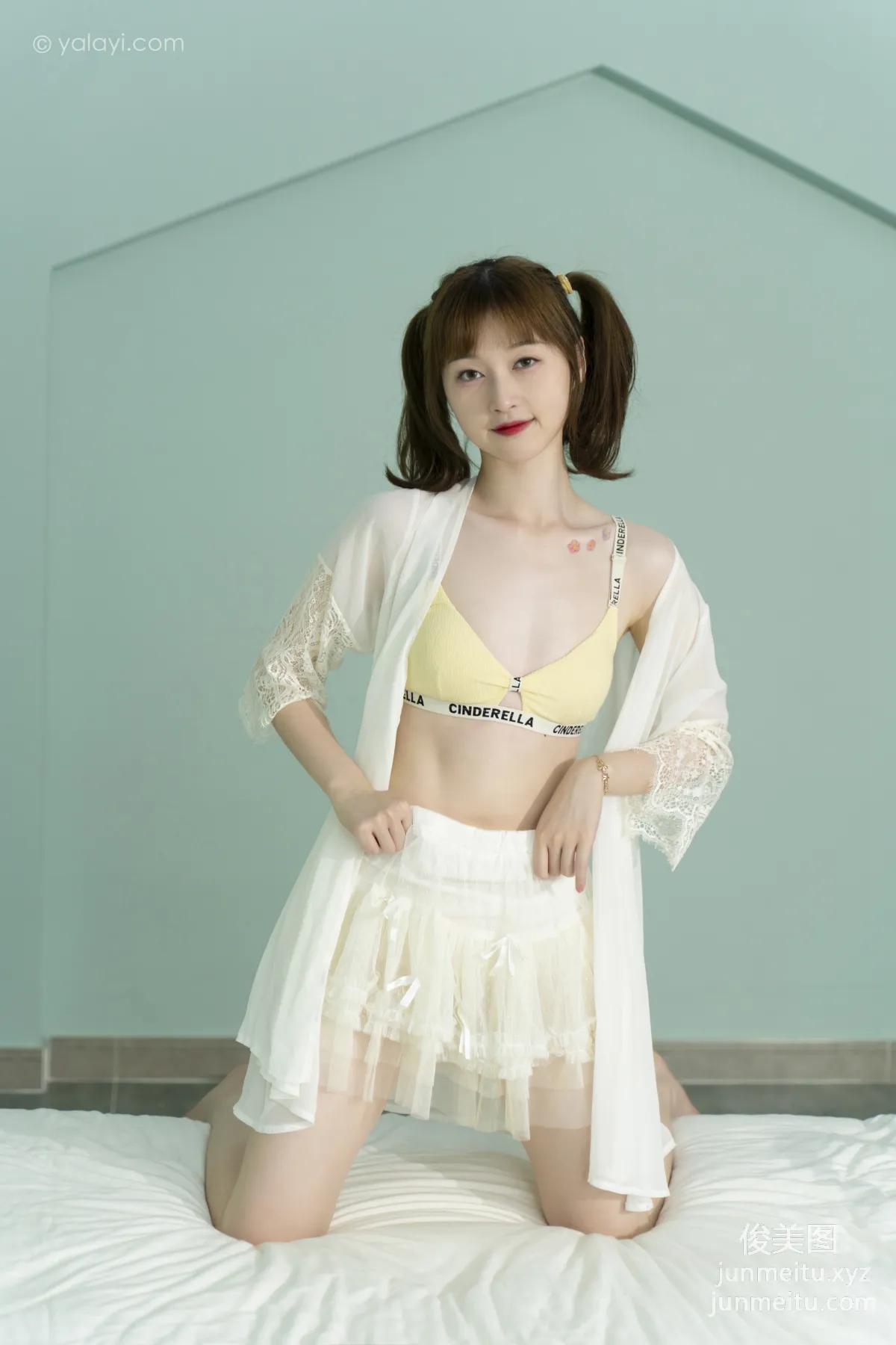 [YALAYI] 2021.09.29 NO.849 Floral Dress Jing Jing photo 37