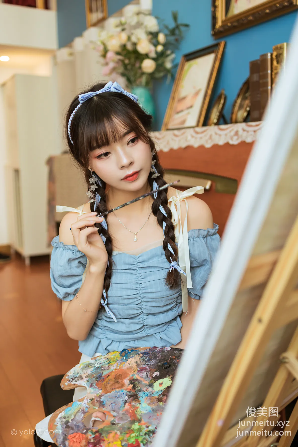 [YALAYI] 2021.10.09 NO.850 Soul Painter Cheng Xiaodie photo 8