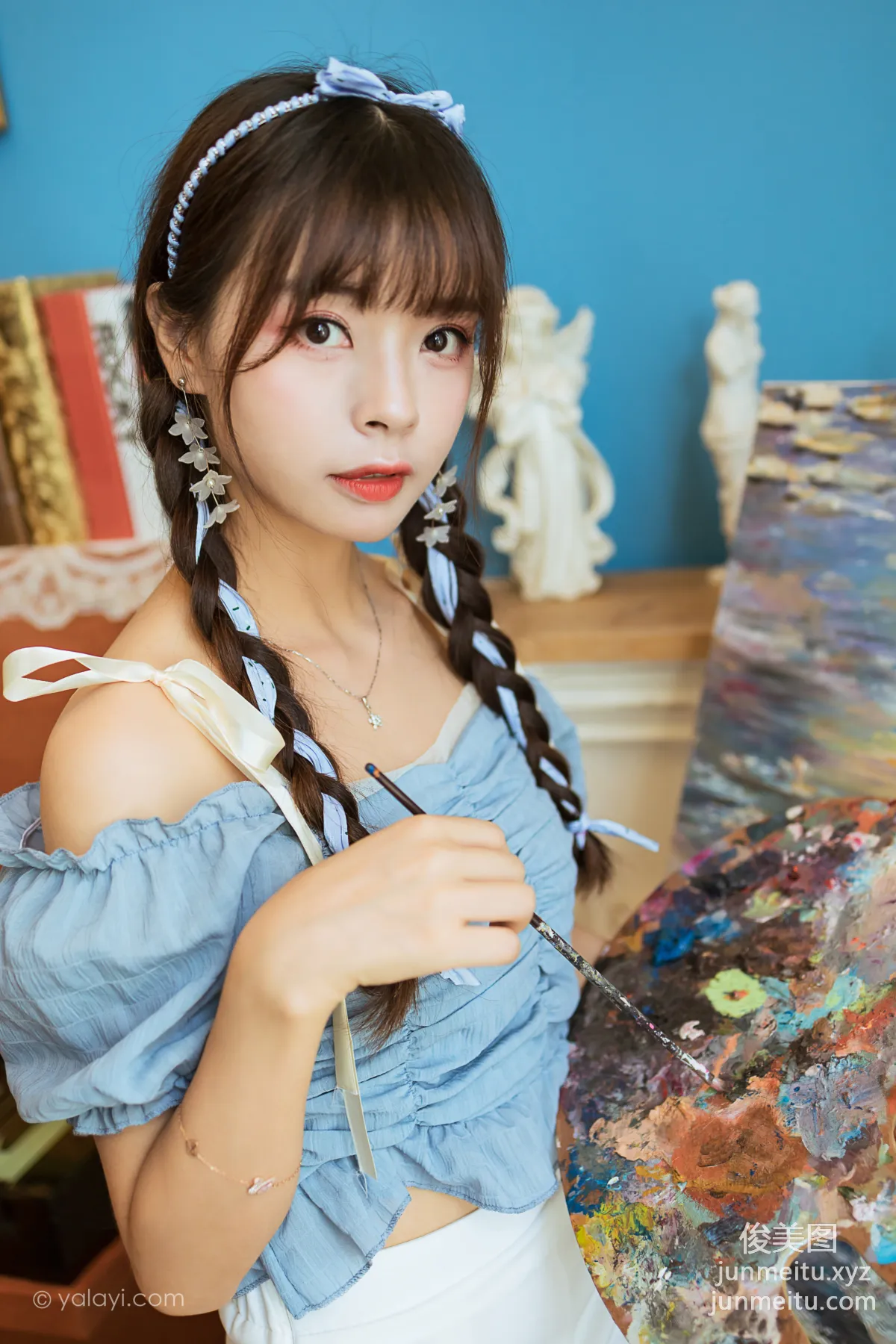 [YALAYI] 2021.10.09 NO.850 Soul Painter Cheng Xiaodie photo 17