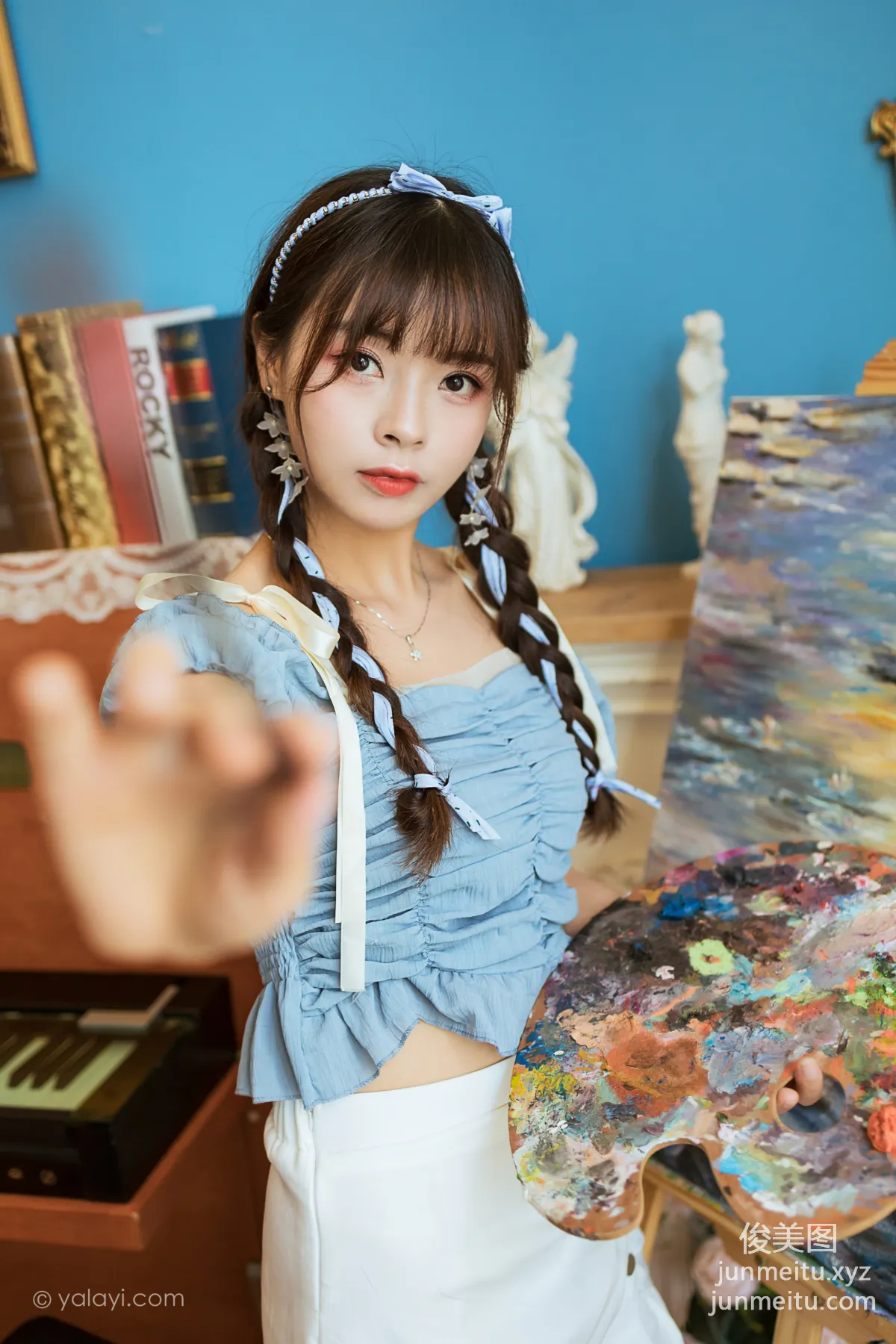 [YALAYI] 2021.10.09 NO.850 Soul Painter Cheng Xiaodie photo 19