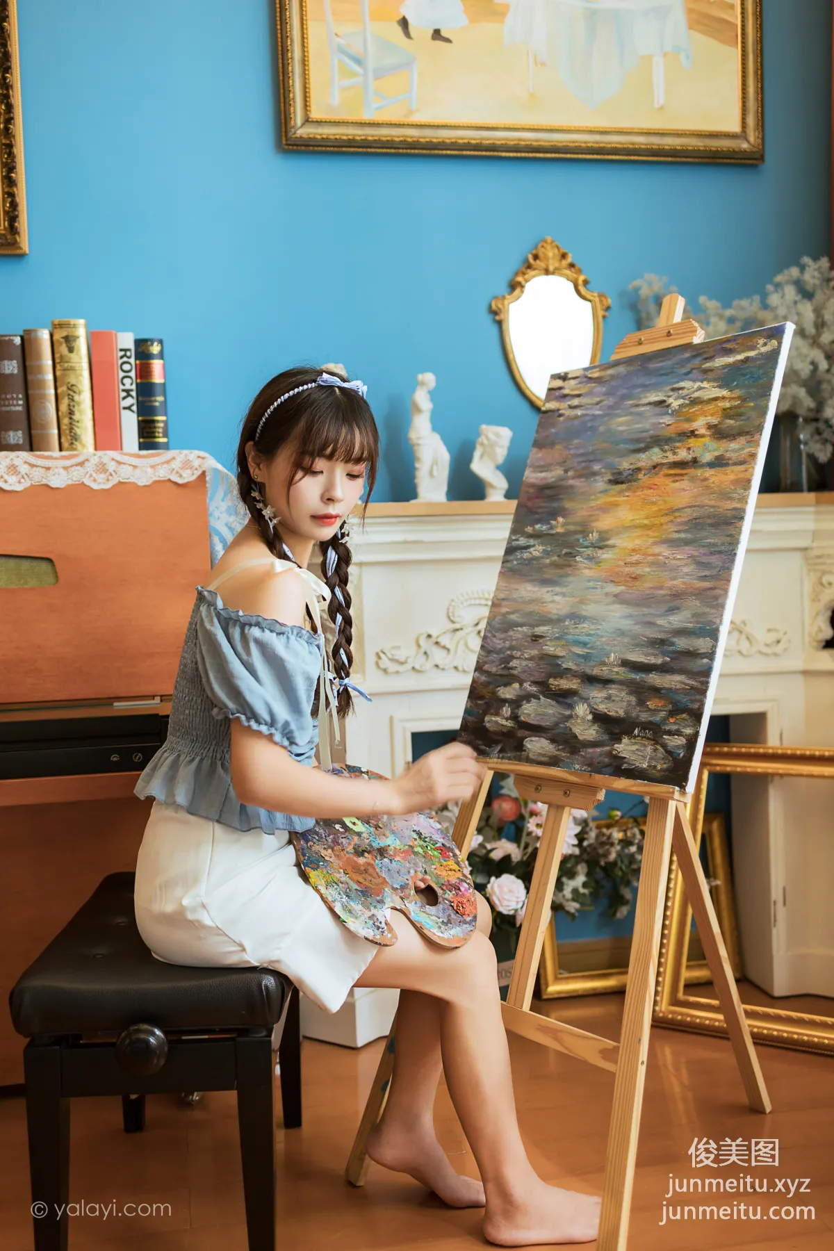 [YALAYI] 2021.10.09 NO.850 Soul Painter Cheng Xiaodie photo 20