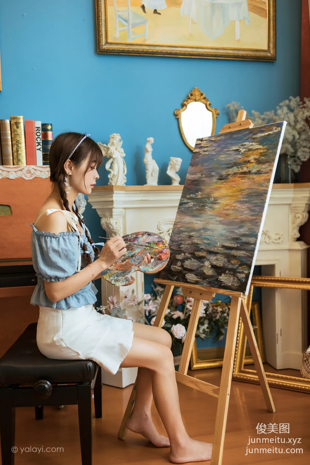 [YALAYI] 2021.10.09 NO.850 Soul Painter Cheng Xiaodie photo 22