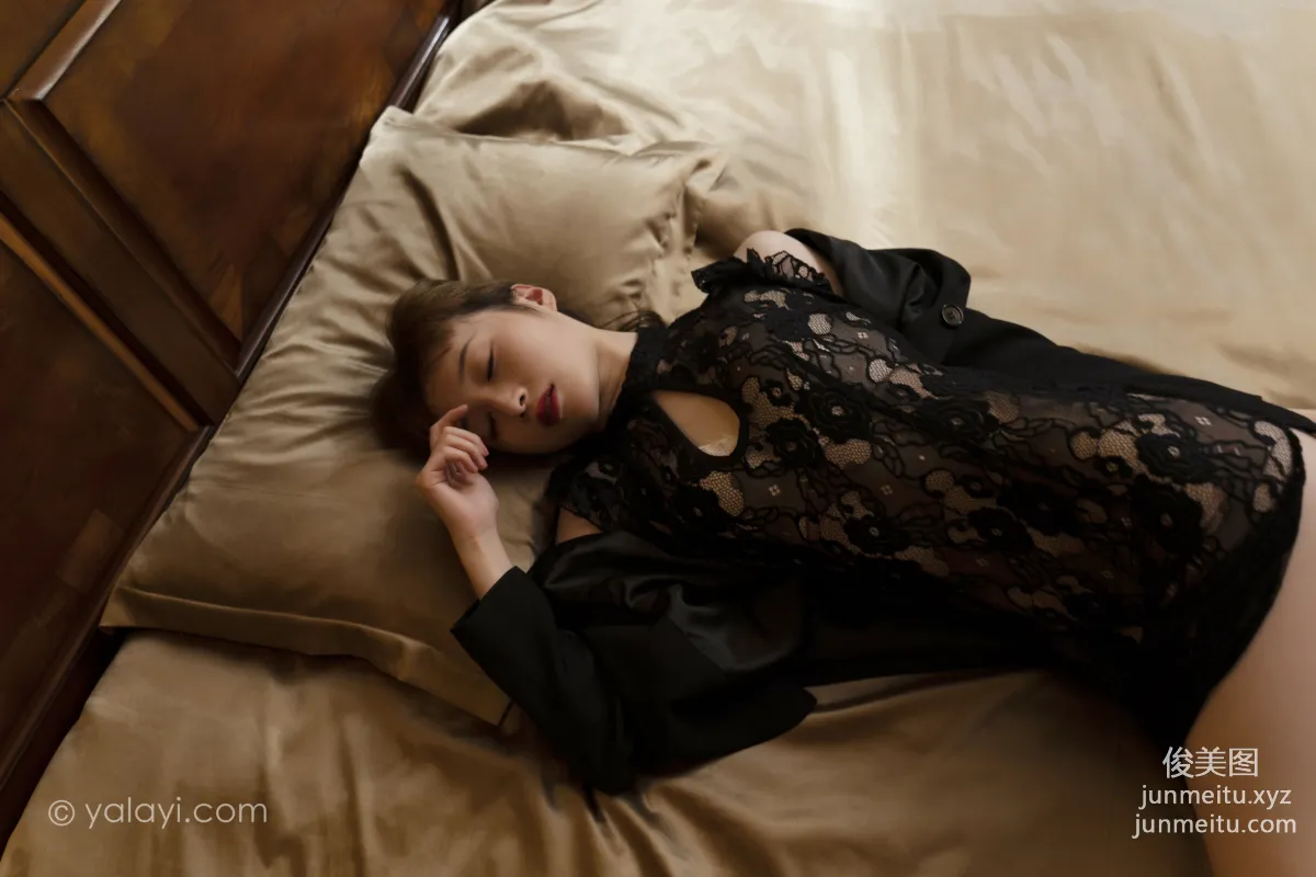 [YALAYI] 2021.11.02 NO.860 Black Water Drop Jing Jing photo 35
