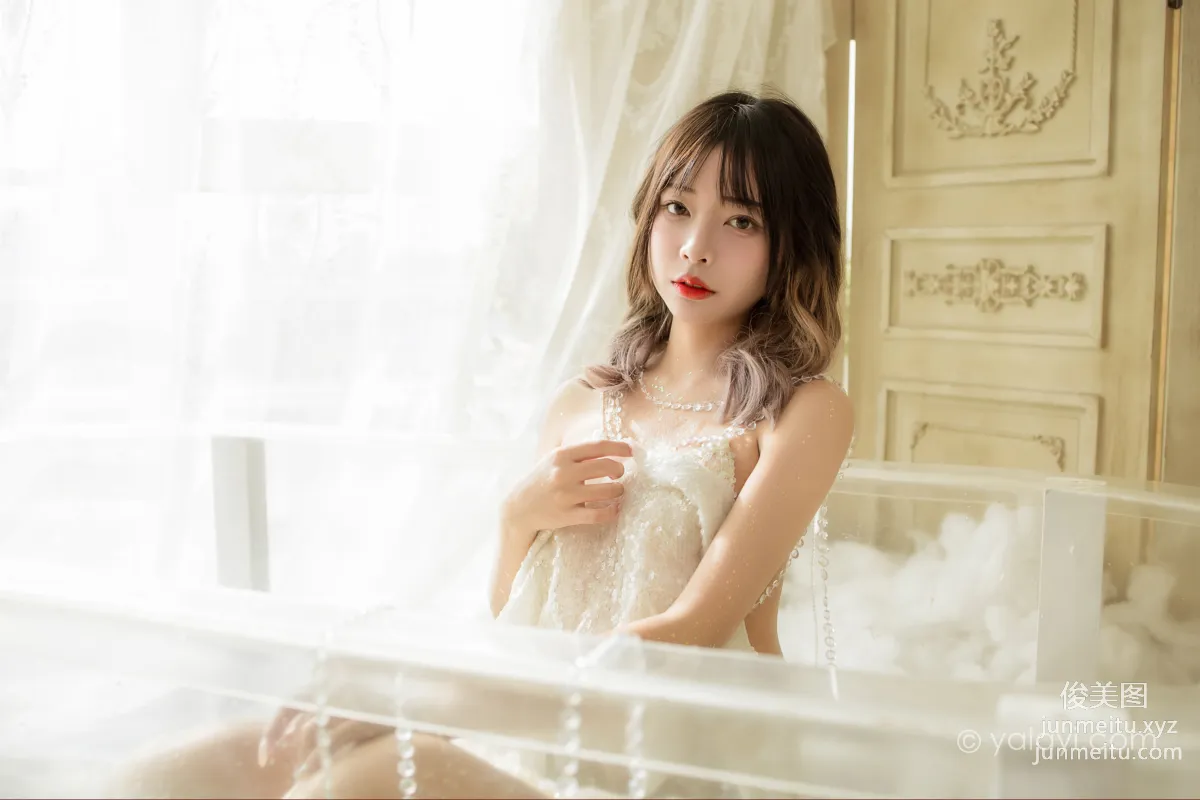 [YALAYI] 2021.11.22 NO.868 White Lotus in Water A He photo 4