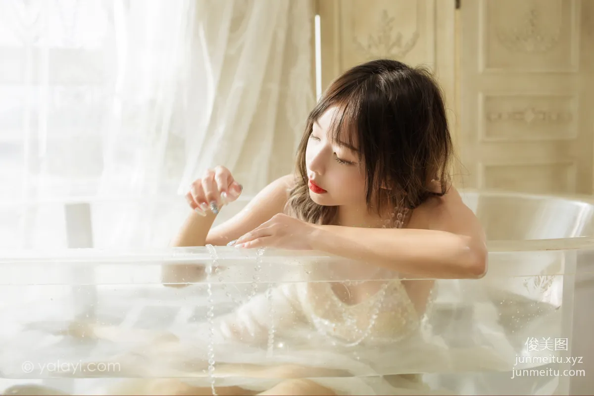[YALAYI] 2021.11.22 NO.868 White Lotus in Water A He photo 22