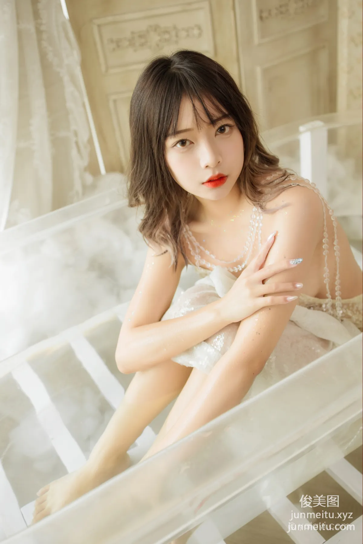 [YALAYI] 2021.11.22 NO.868 White Lotus in Water A He photo 30