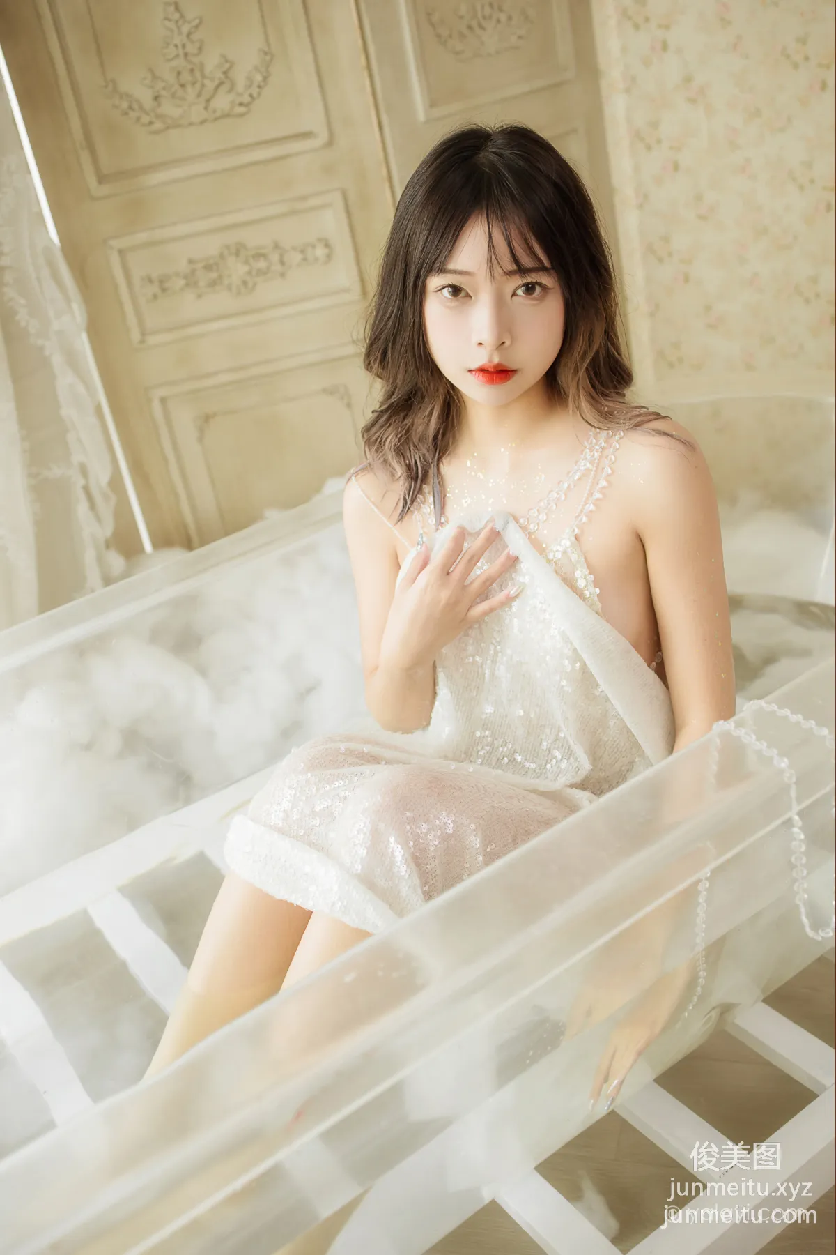 [YALAYI] 2021.11.22 NO.868 White Lotus in Water A He photo 31