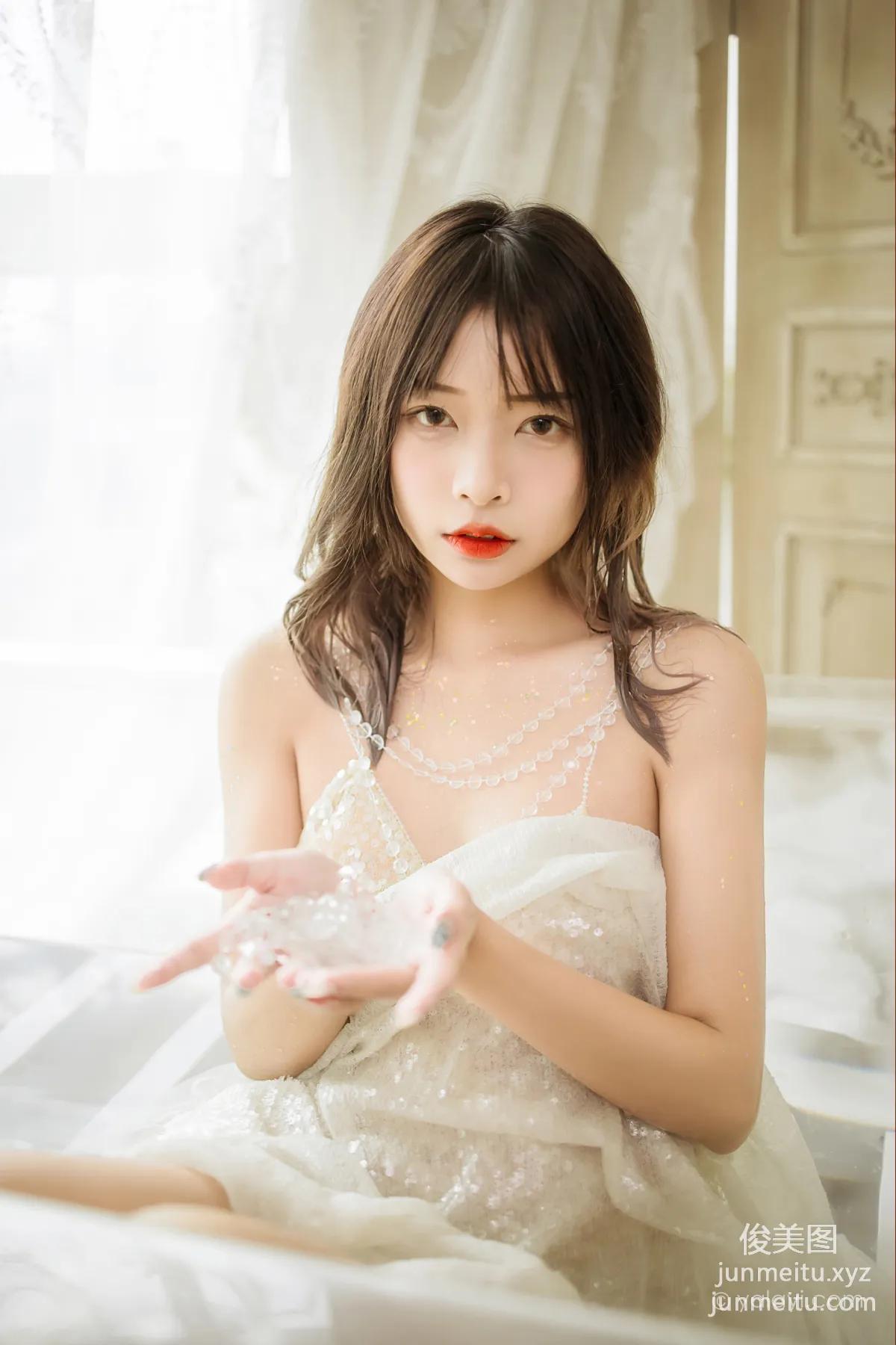 [YALAYI] 2021.11.22 NO.868 White Lotus in Water A He photo 37
