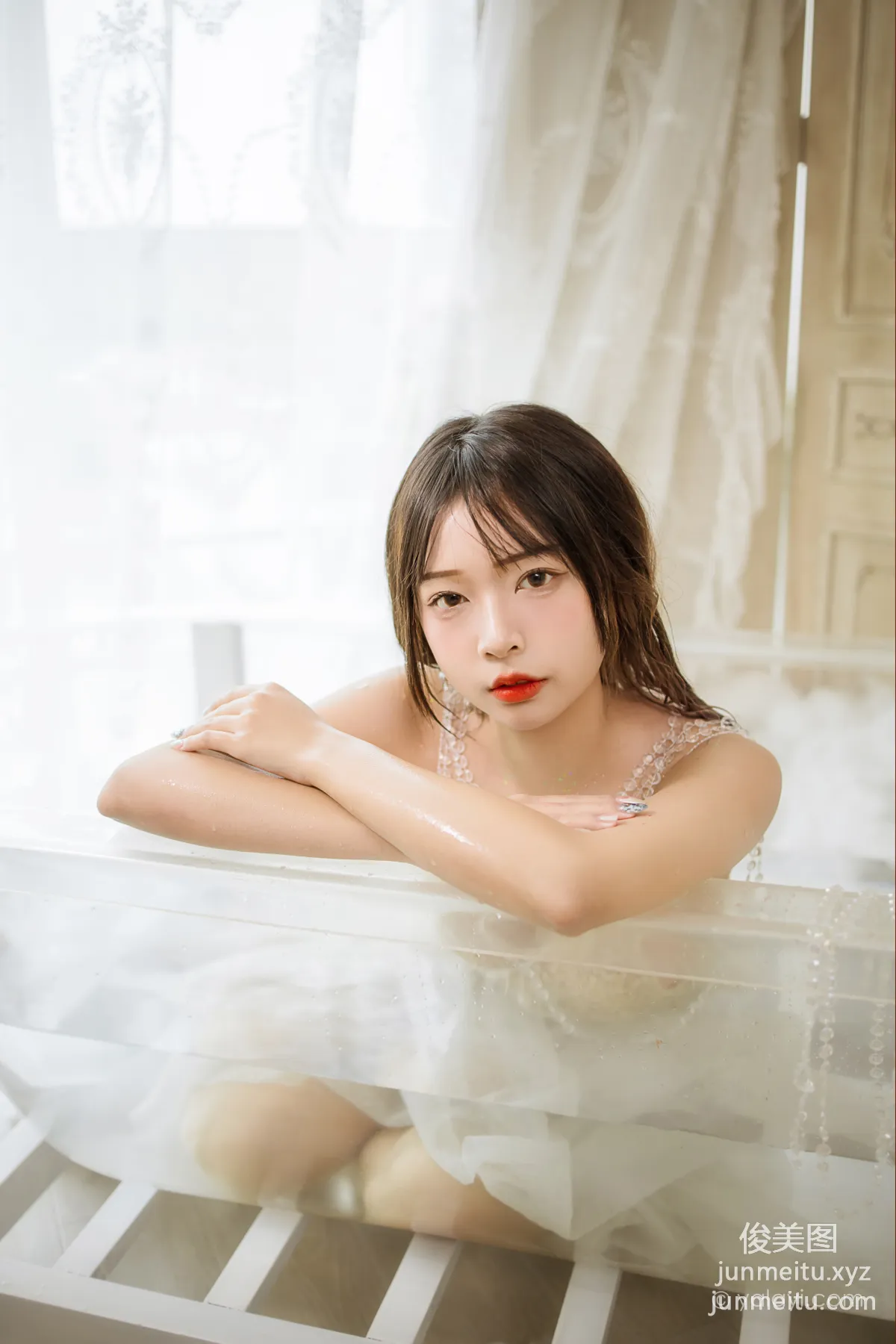 [YALAYI] 2021.11.22 NO.868 White Lotus in Water A He photo 40