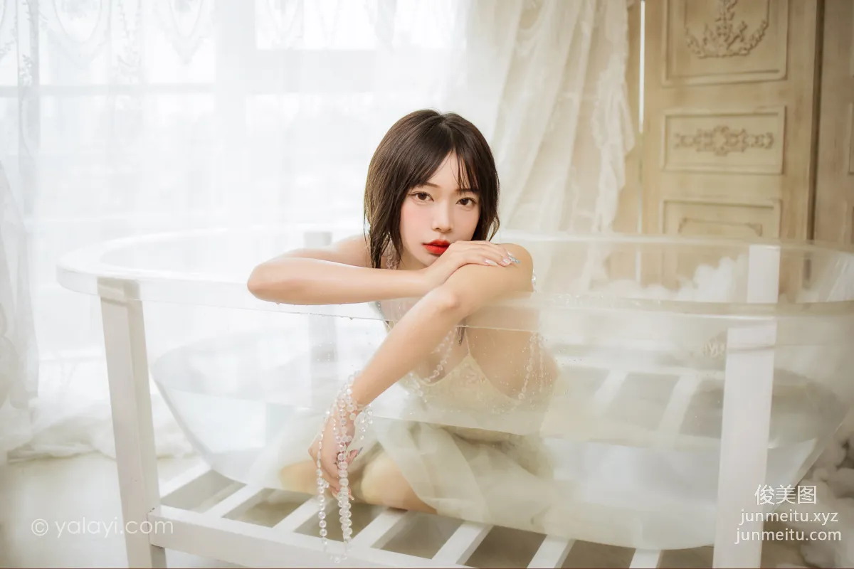 [YALAYI] 2021.11.22 NO.868 White Lotus in Water A He photo 41