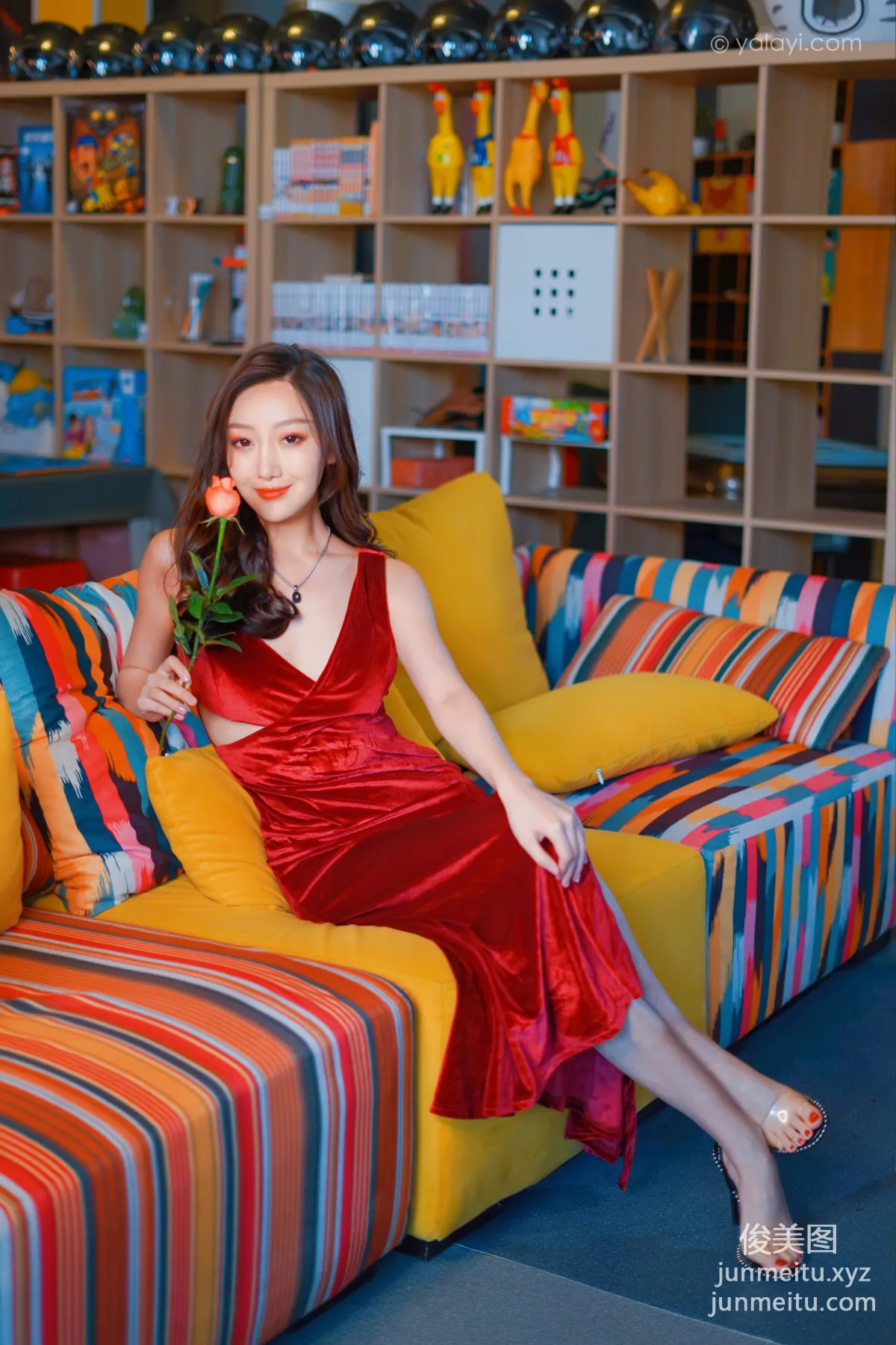 [YALAYI] 2021.12.16 NO.878 A Beauty's Smile Can Captivate a City Rui Si photo 16