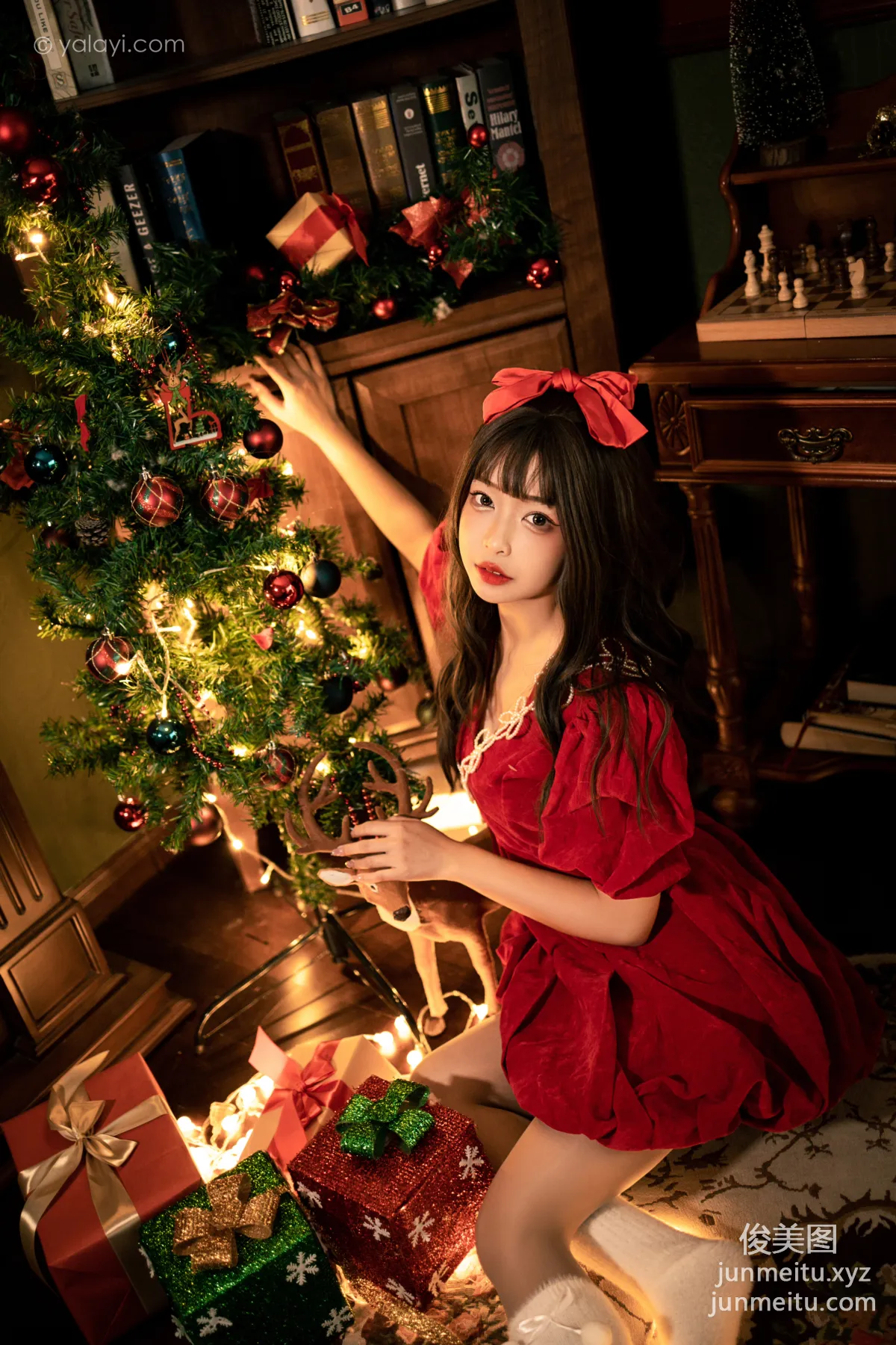 [YALAYI] 2021.12.20 NO.880 Merry Christmas A He photo 23