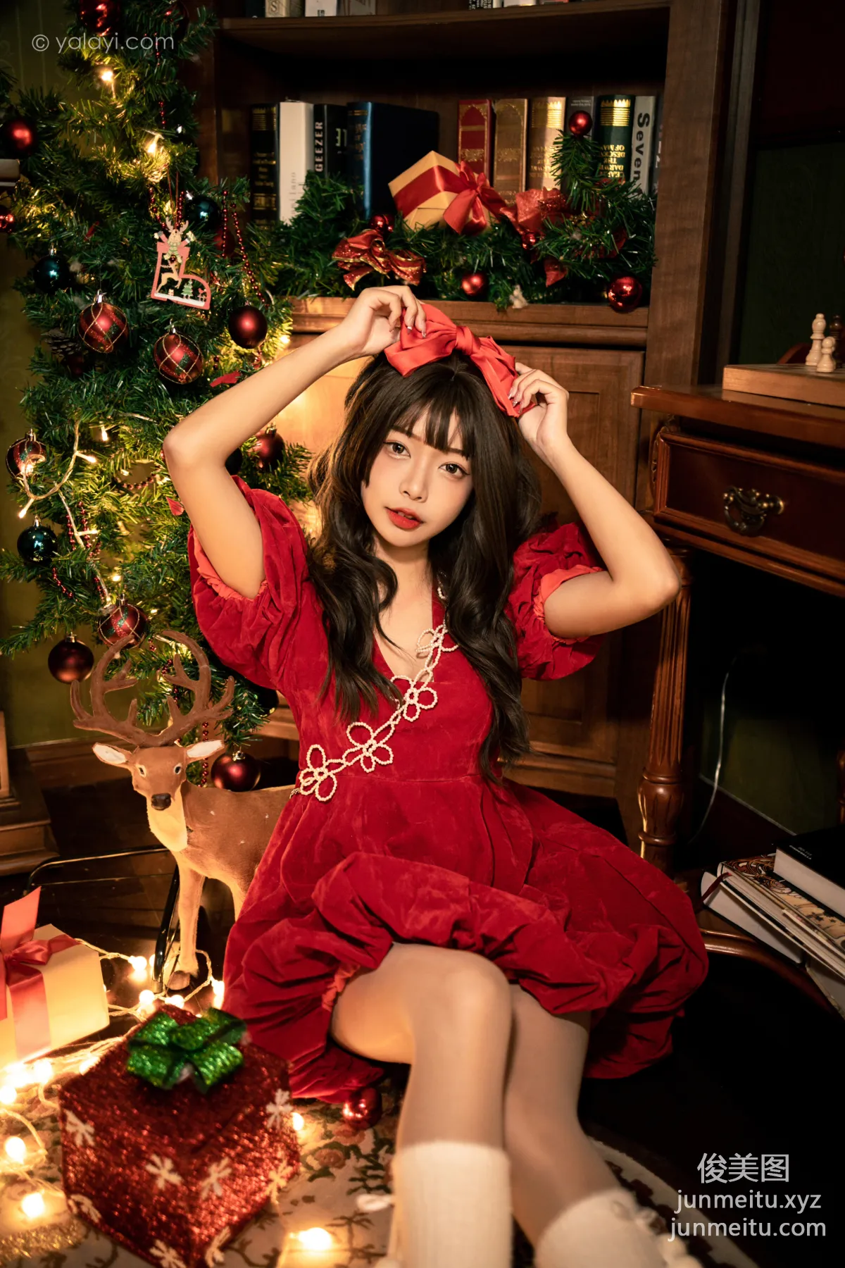 [YALAYI] 2021.12.20 NO.880 Merry Christmas A He photo 34
