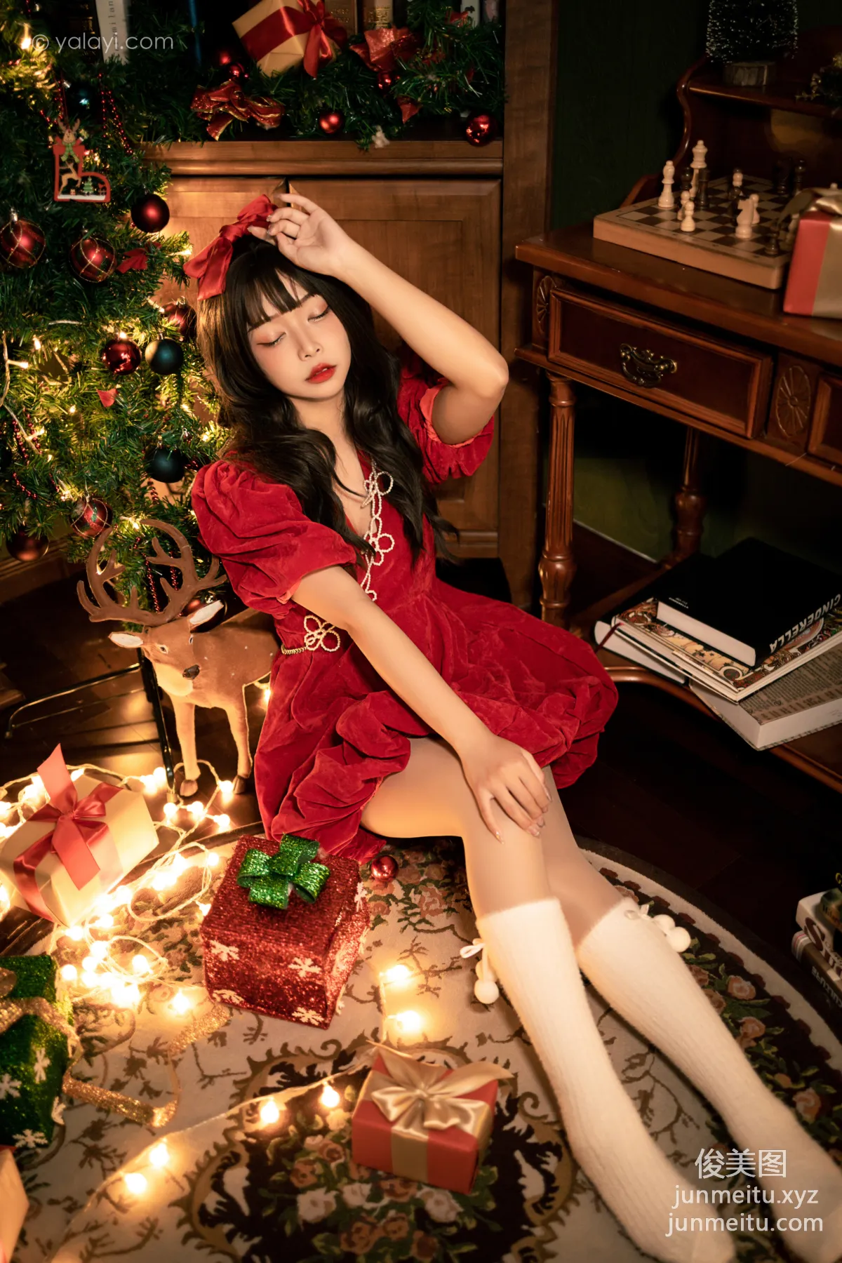 [YALAYI] 2021.12.20 NO.880 Merry Christmas A He photo 41