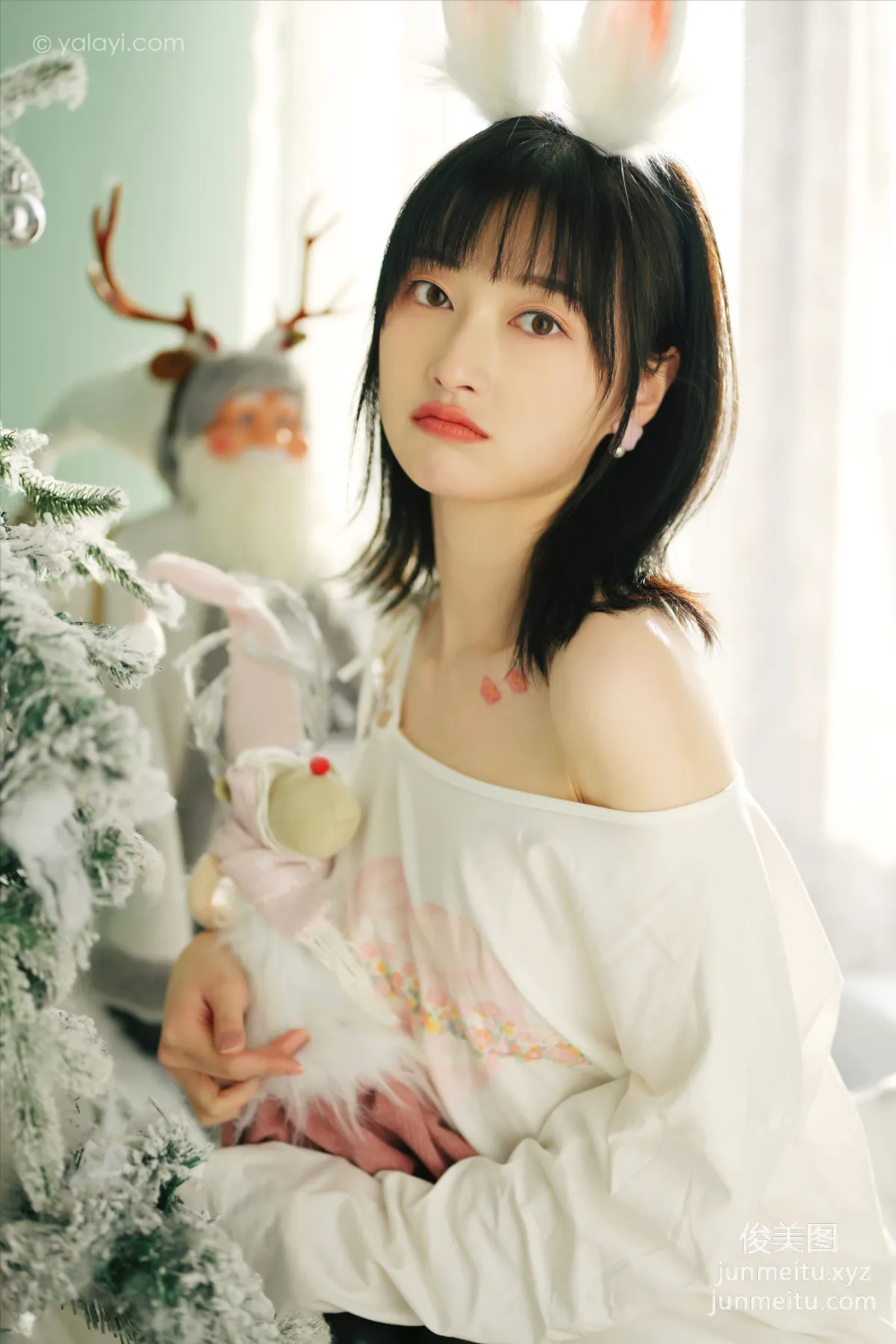 [YALAYI] 2021.12.31 NO.884 Welcoming the New Year Jing Jing photo 4