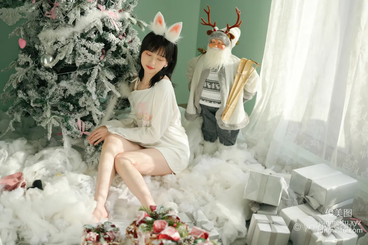 [YALAYI] 2021.12.31 NO.884 Welcoming the New Year Jing Jing photo 8