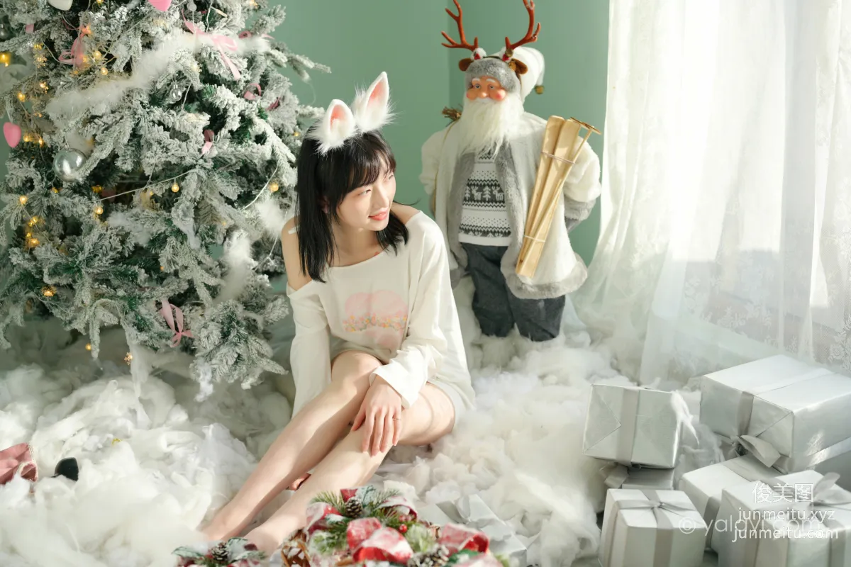 [YALAYI] 2021.12.31 NO.884 Welcoming the New Year Jing Jing photo 9