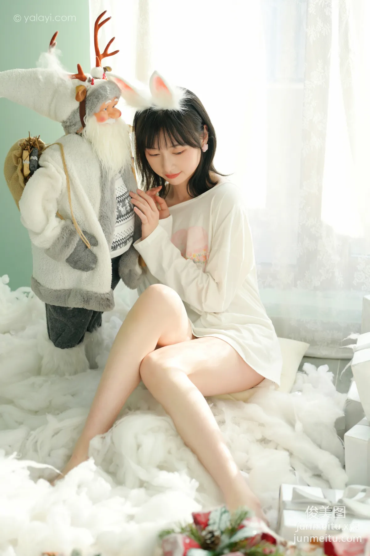 [YALAYI] 2021.12.31 NO.884 Welcoming the New Year Jing Jing photo 26