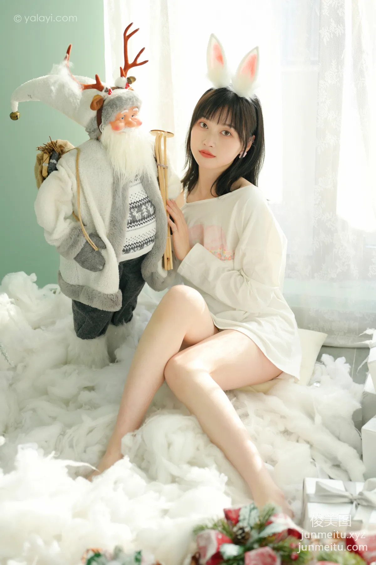 [YALAYI] 2021.12.31 NO.884 Welcoming the New Year Jing Jing photo 28
