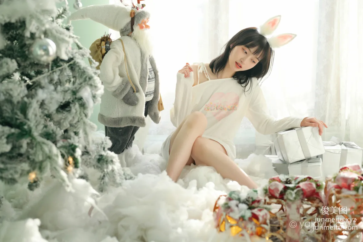 [YALAYI] 2021.12.31 NO.884 Welcoming the New Year Jing Jing photo 32