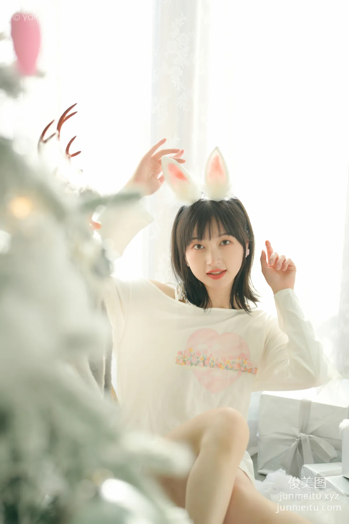 [YALAYI] 2021.12.31 NO.884 Welcoming the New Year Jing Jing photo 35