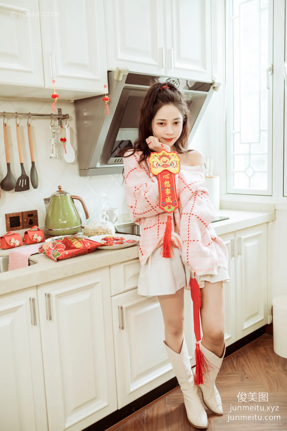 [YALAYI] 2022.01.28 NO.894 New Year Shi Yong photo 4