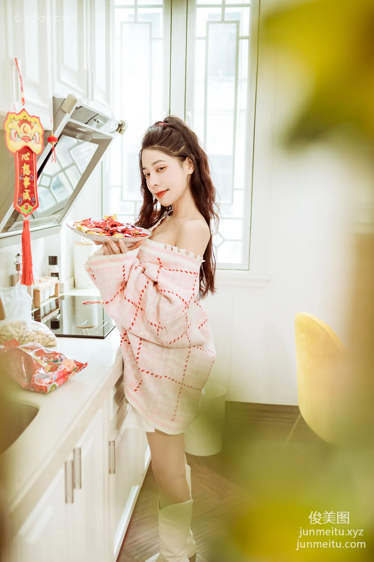 [YALAYI] 2022.01.28 NO.894 New Year Shi Yong photo 15