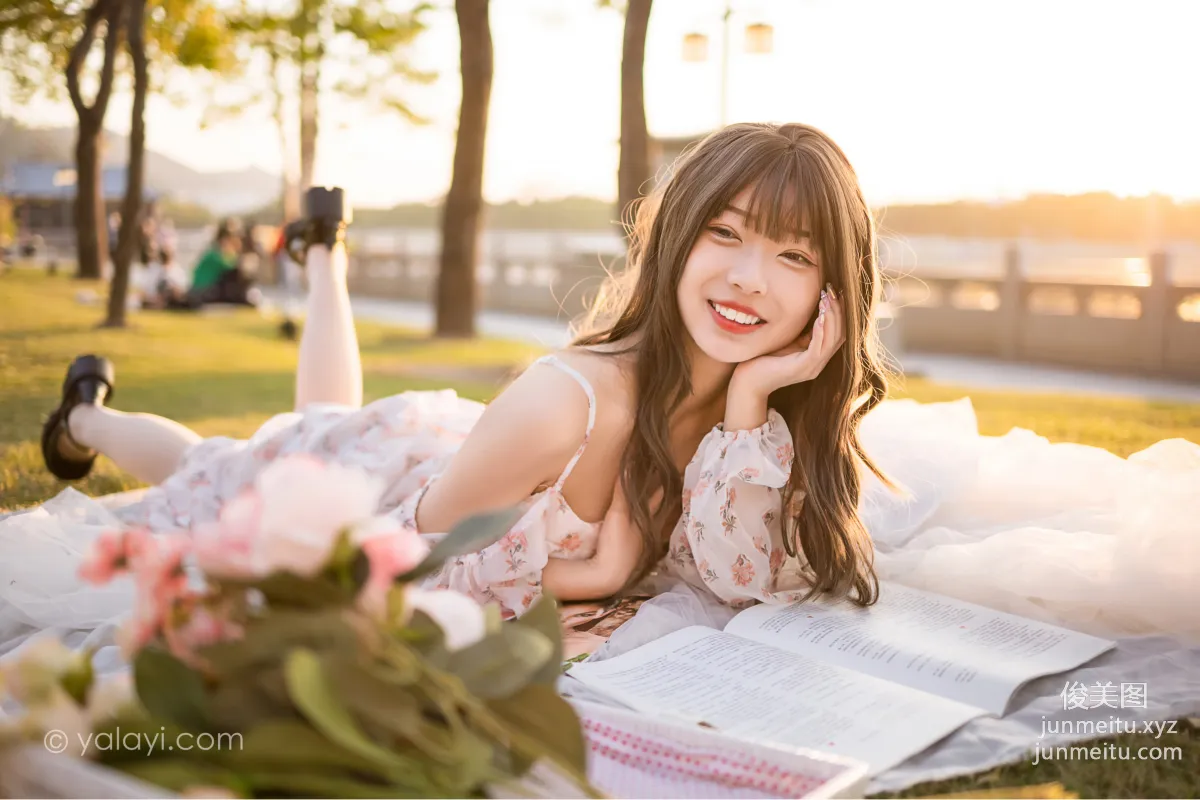 [YALAYI] 2022.02.16 NO.897 Hopeful Sunshine A He photo 23