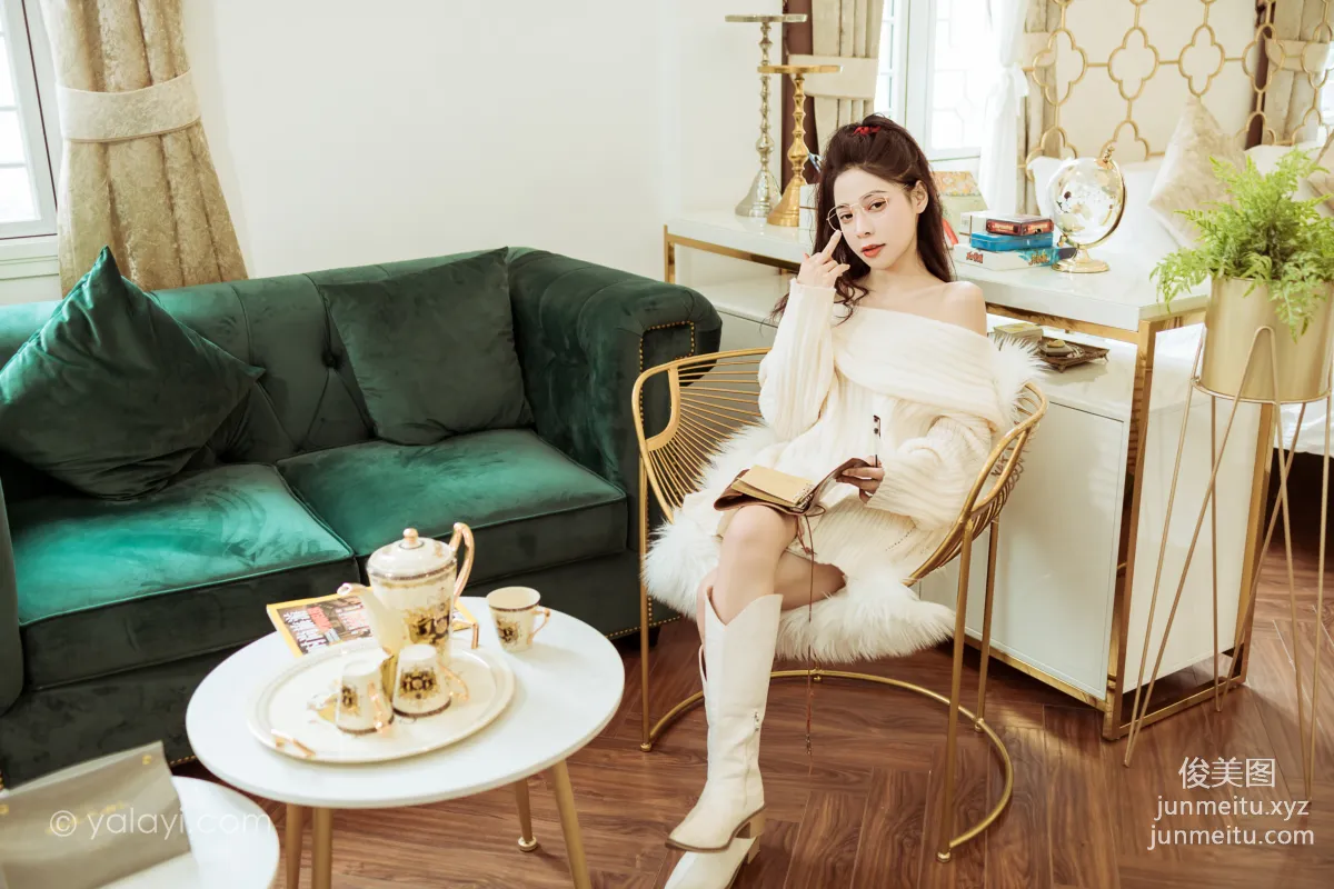 [YALAYI] 2022.02.22 NO.900 Girlfriend Visits the Set Shi Yong photo 5