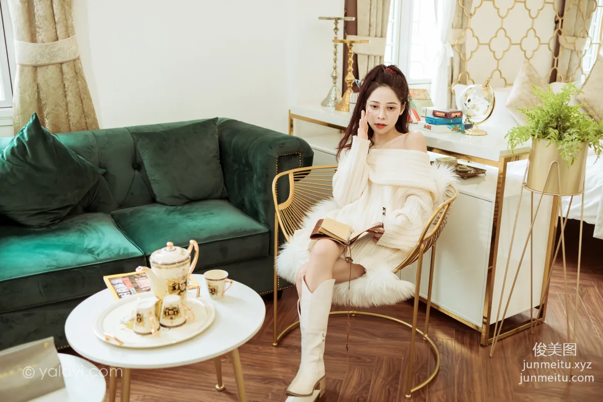[YALAYI] 2022.02.22 NO.900 Girlfriend Visits the Set Shi Yong photo 6