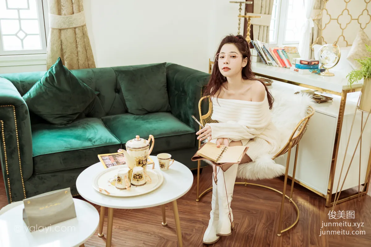 [YALAYI] 2022.02.22 NO.900 Girlfriend Visits the Set Shi Yong photo 7