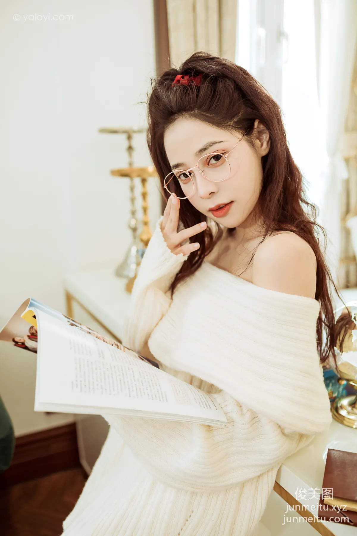 [YALAYI] 2022.02.22 NO.900 Girlfriend Visits the Set Shi Yong photo 20