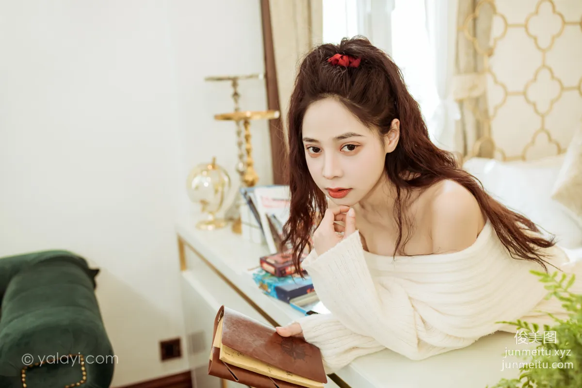 [YALAYI] 2022.02.22 NO.900 Girlfriend Visits the Set Shi Yong photo 37