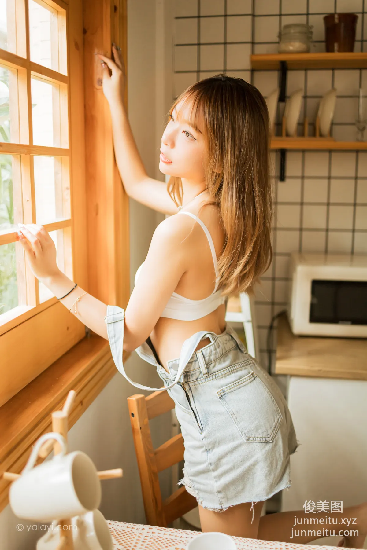 [YALAYI] 2022.08.03 NO.960 My Girlfriend A He photo 32