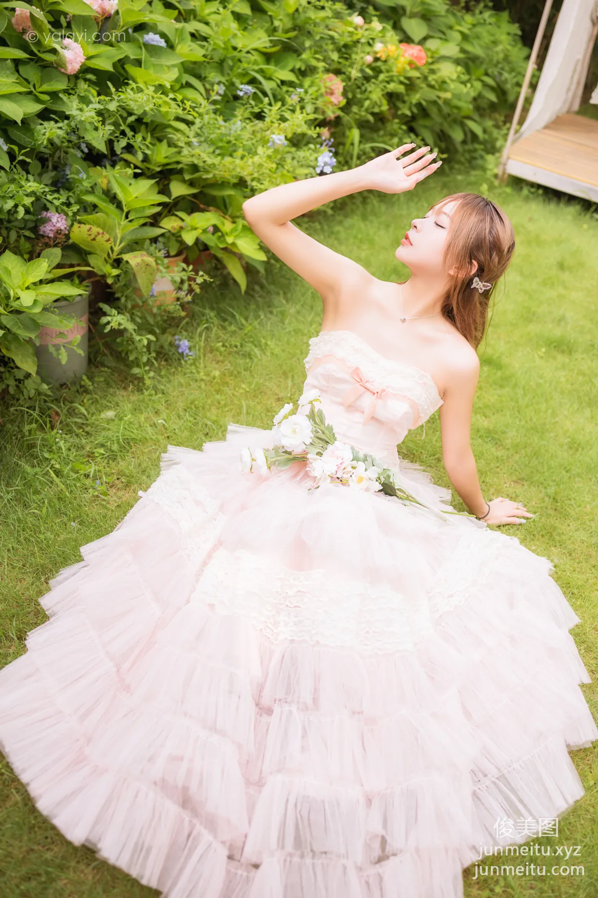 [YALAYI] 2022.08.22 NO.965 Beauty A He photo 6