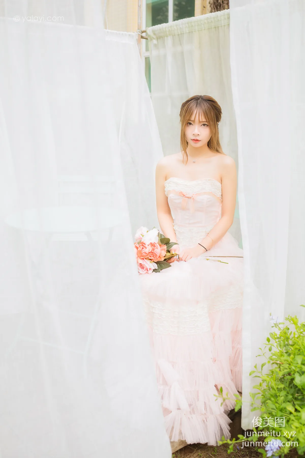 [YALAYI] 2022.08.22 NO.965 Beauty A He photo 13