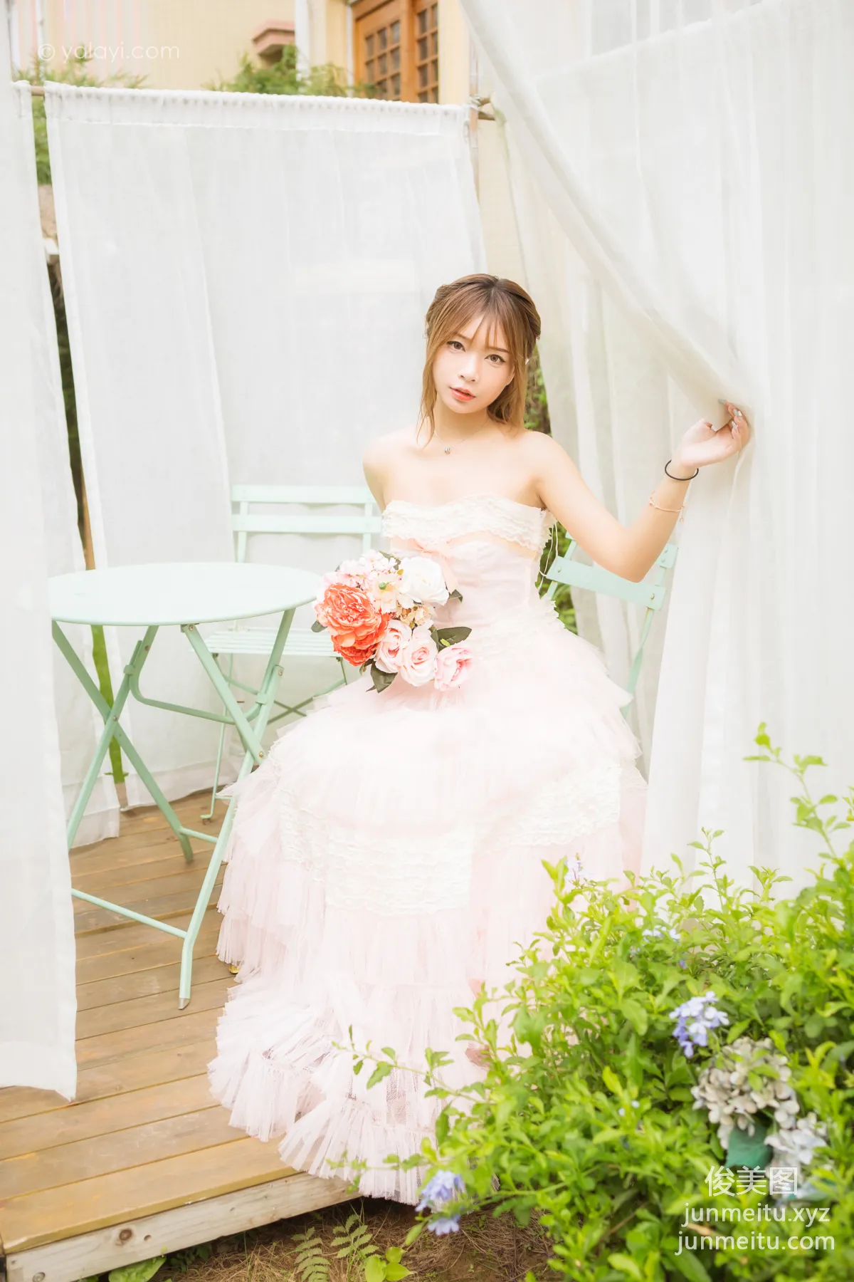 [YALAYI] 2022.08.22 NO.965 Beauty A He photo 24