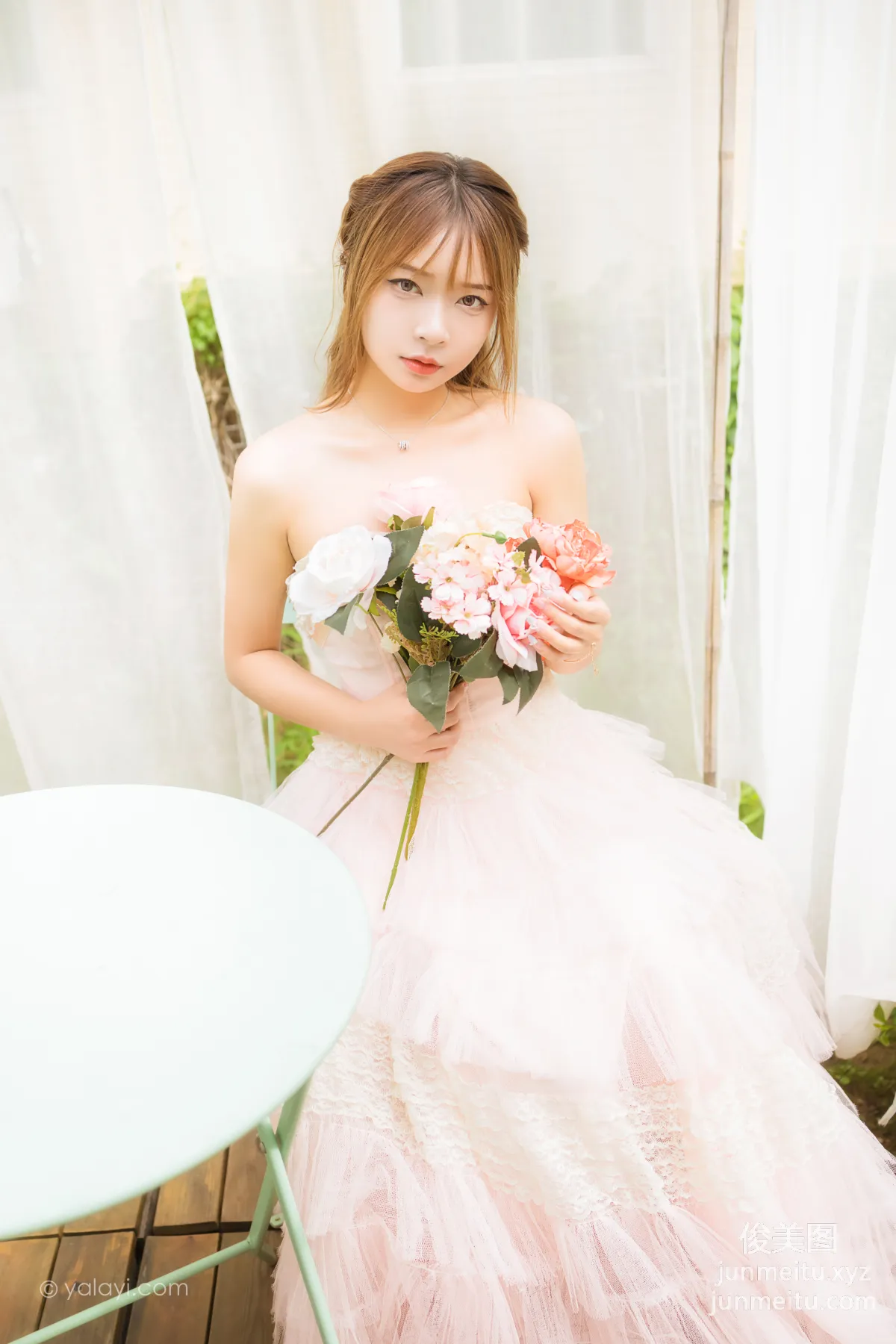 [YALAYI] 2022.08.22 NO.965 Beauty A He photo 35