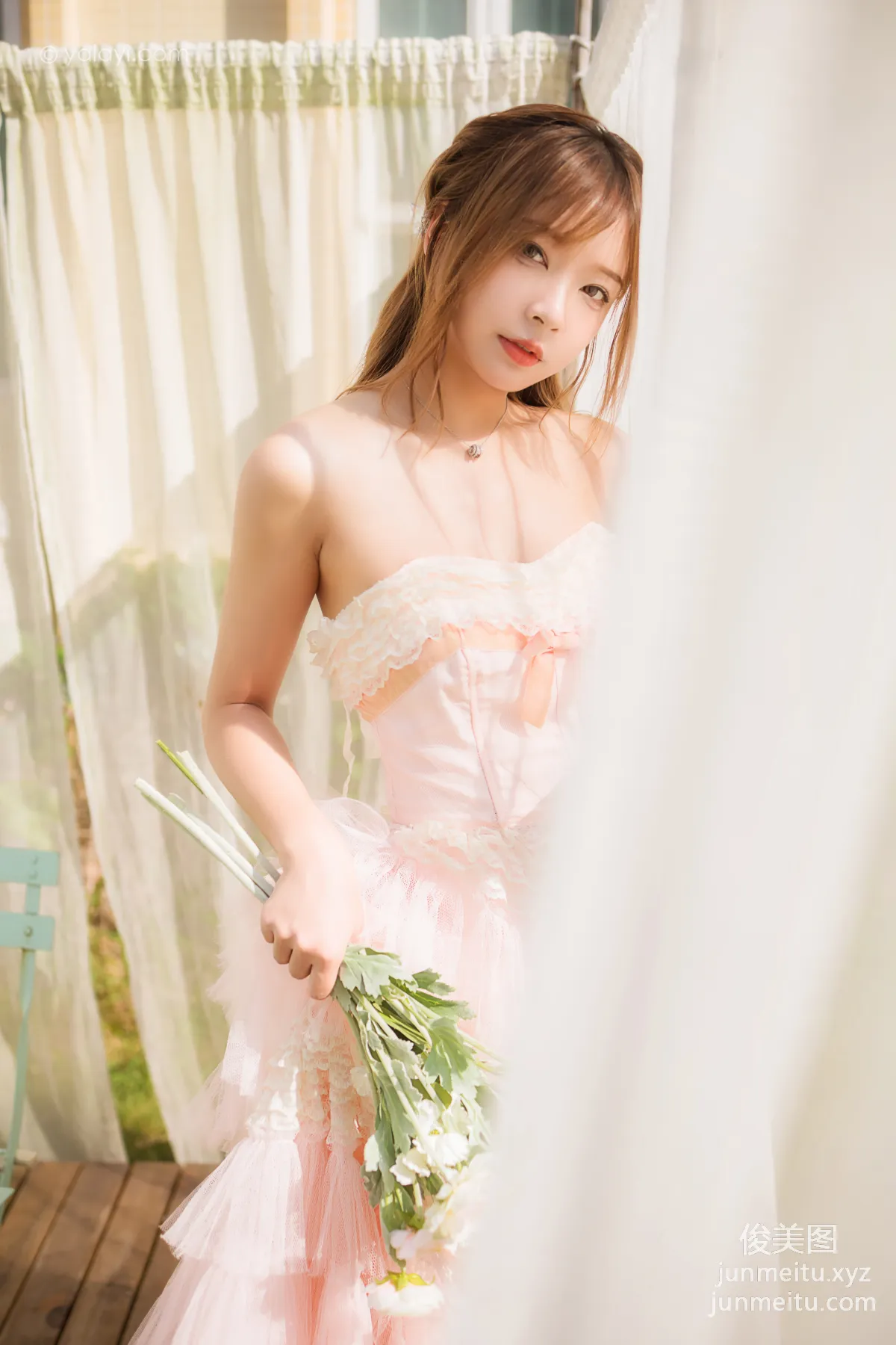 [YALAYI] 2022.08.22 NO.965 Beauty A He photo 36