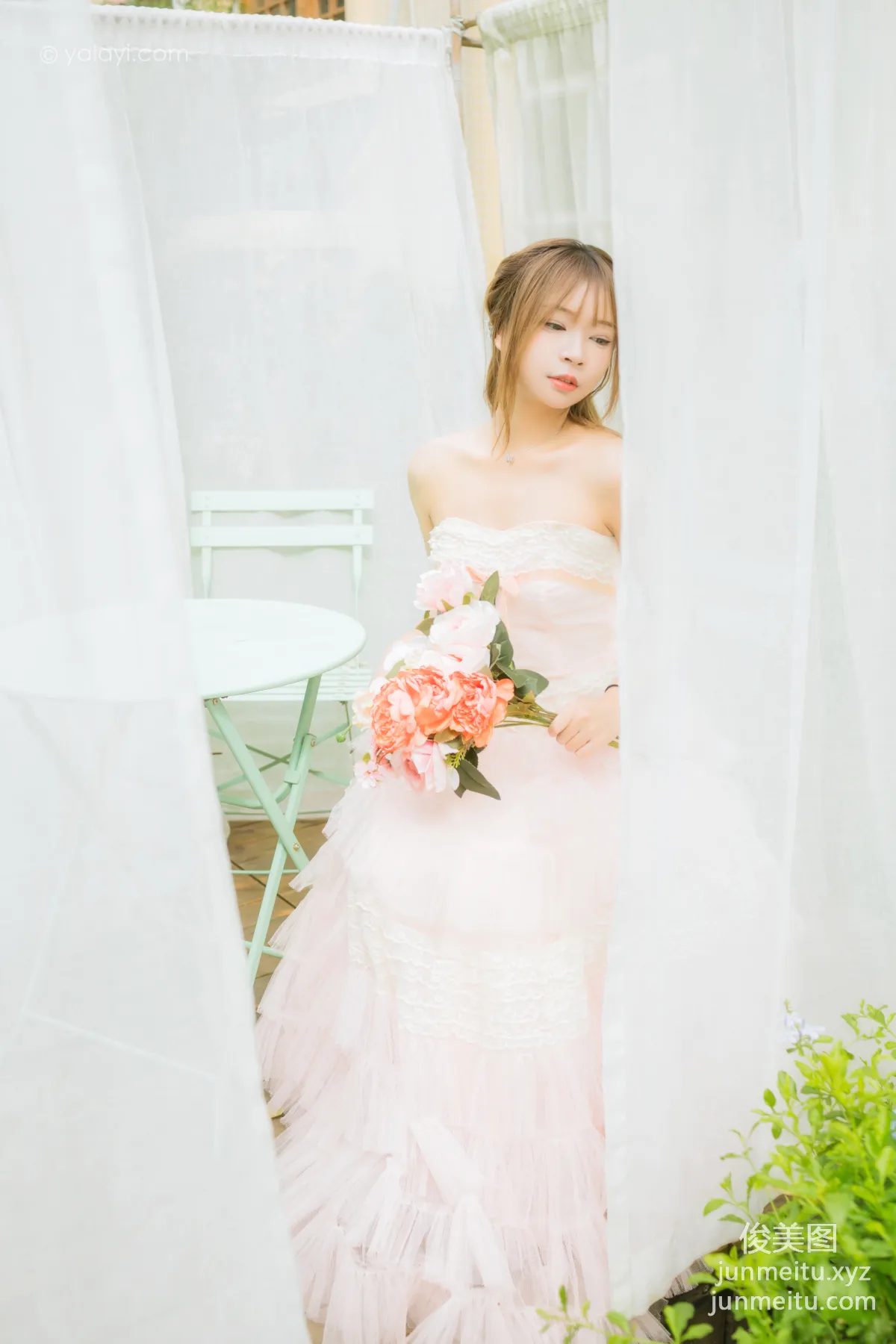 [YALAYI] 2022.08.22 NO.965 Beauty A He photo 45
