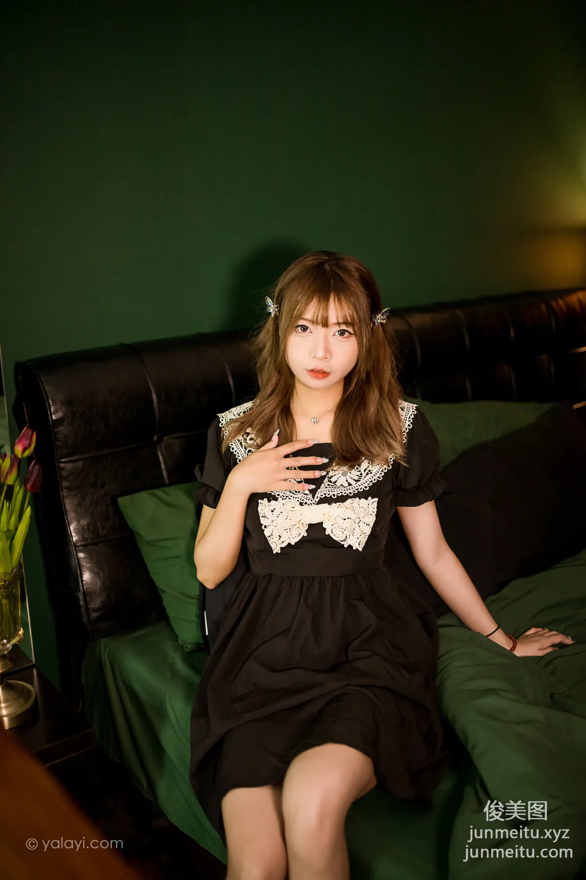 [YALAYI] 2022.08.31 NO.968 Black Butterfly A He photo 13