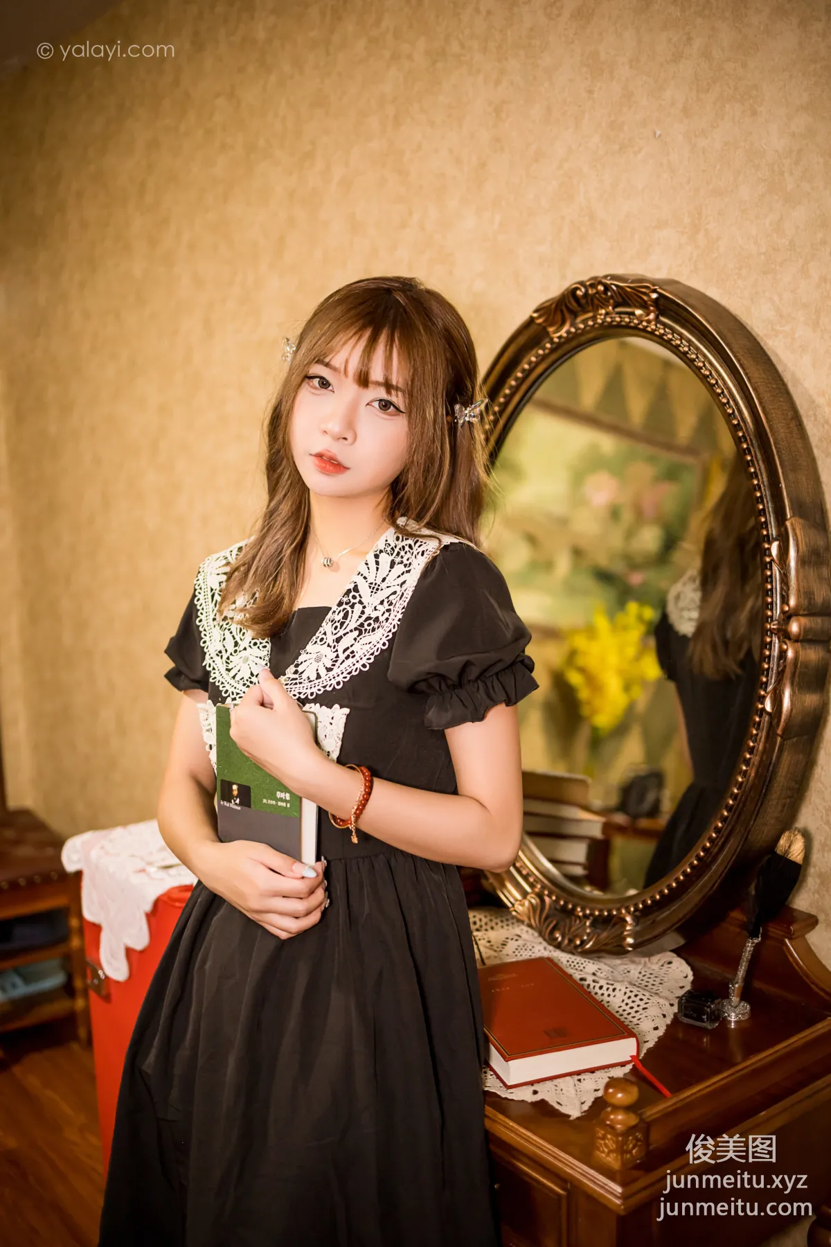 [YALAYI] 2022.08.31 NO.968 Black Butterfly A He photo 19