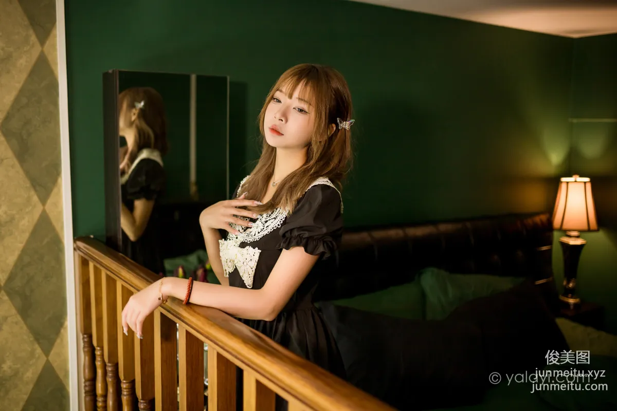 [YALAYI] 2022.08.31 NO.968 Black Butterfly A He photo 39