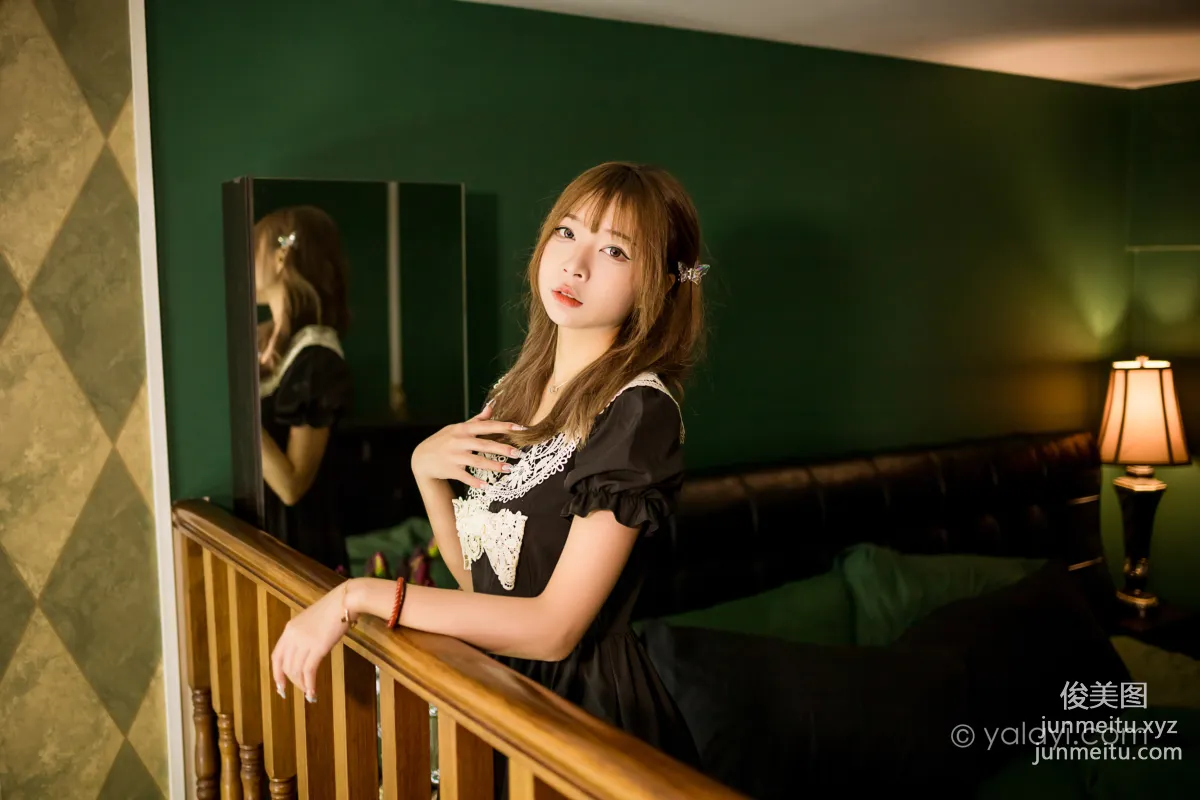 [YALAYI] 2022.08.31 NO.968 Black Butterfly A He photo 40