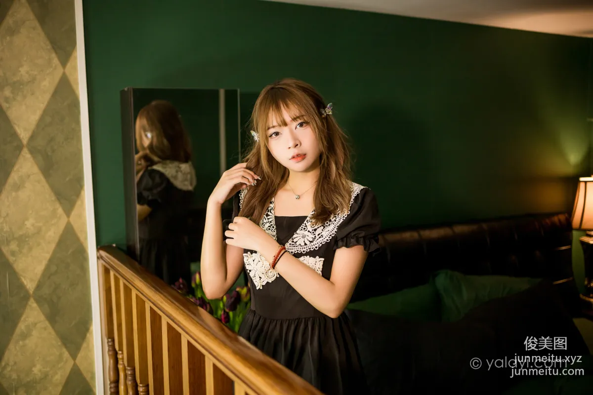 [YALAYI] 2022.08.31 NO.968 Black Butterfly A He photo 41
