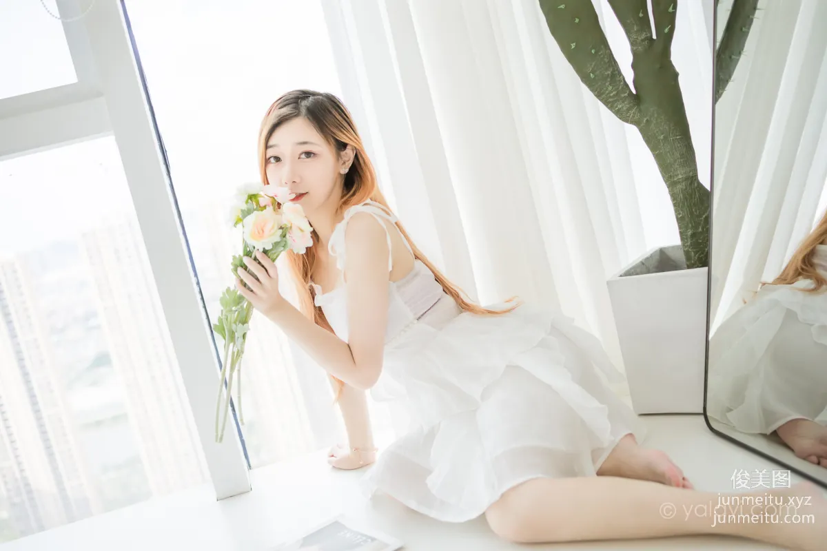 [YALAYI] 2022.12.03 NO.988 Beauty in White Ye Ye photo 7
