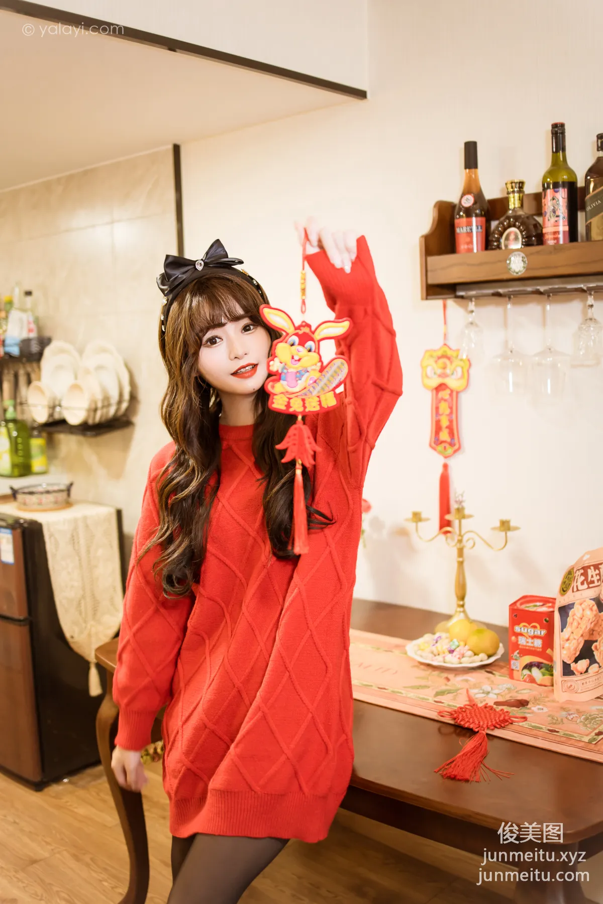 [YALAYI雅拉伊] 2023.01.19 NO.1000 穿上你送的紅毛衣 小亭 2